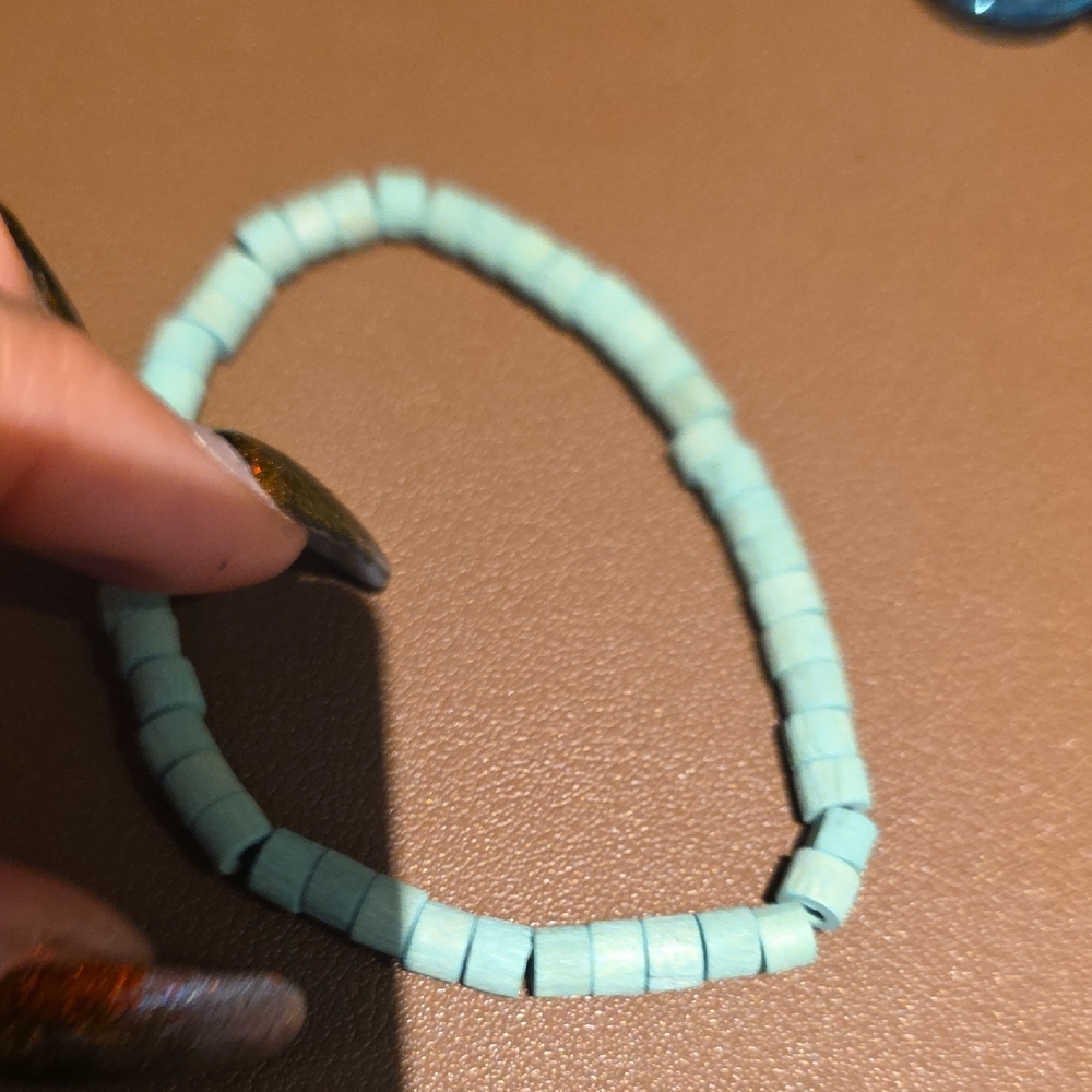 Source Unknown Stackable Bracelet Set - Turquoise… - image 6